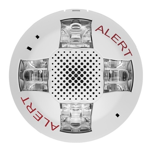 KIDDE EGCSVWA Cover Ceiling Speaker/Strobe, White, Alert