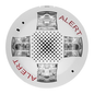 KIDDE EGCSVWA Cover Ceiling Speaker/Strobe, White, Alert