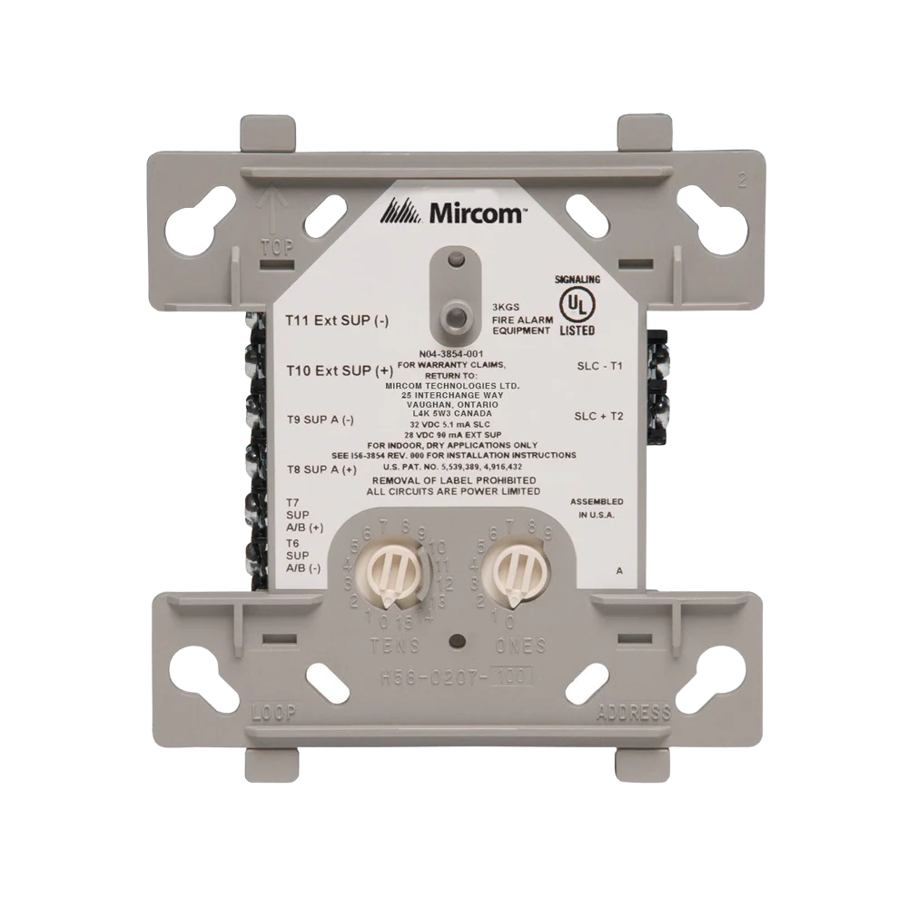 M102 Microcom MIRCOM MIX-M502MAP – FIRENOTIFIERDOTCOM, LLC