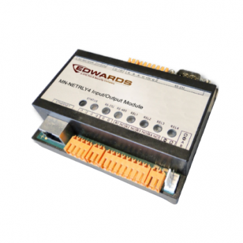 EDWARDS MN-NETRLY4 Ethernet controllable multi I/O unit, 4 input 4 relay outputs
