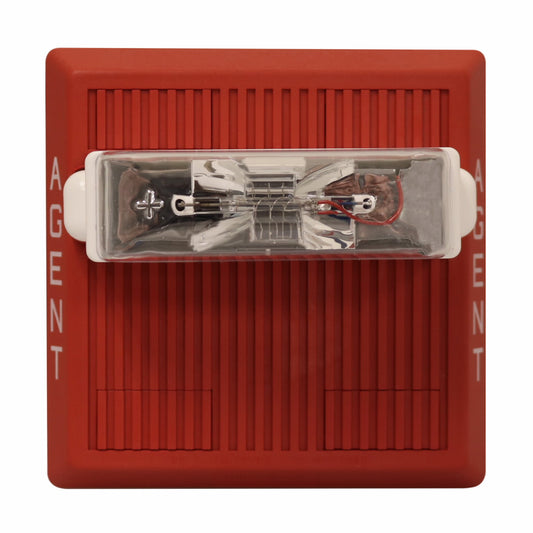 Wheelock MT-24MCW-AR Multitone Horn Strobe Red