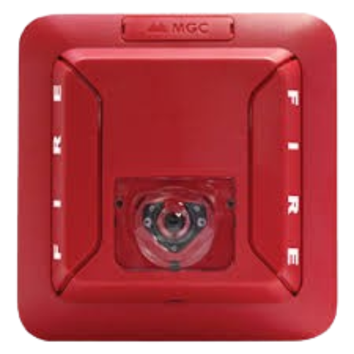 Mircom FS-400-RR LED Strobe, Wall Mount, Red