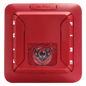 Mircom FS-400-RR LED Strobe, Wall Mount, Red
