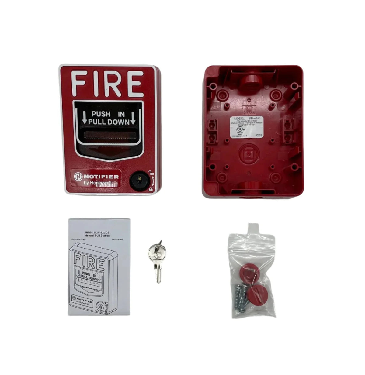 Notifier NBG-12LOB Notifier NBG-12LOB Dual-Action Pull Station