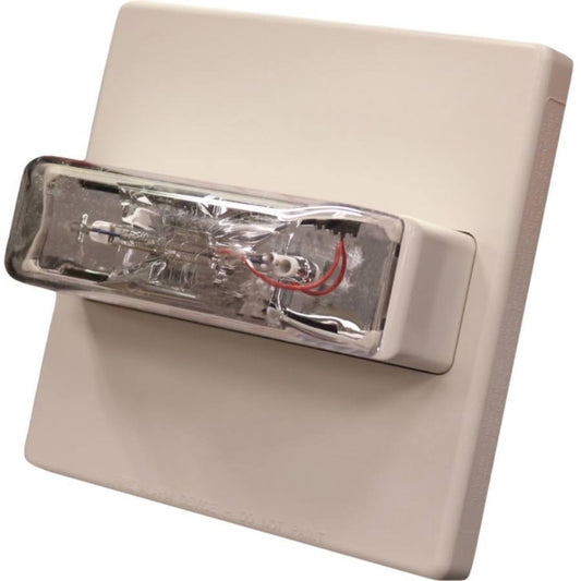 Wheelock RSS-24MCCH-FW Strobe, Xenon, Ceiling, White, Fire, Clear Lens, 115/177cd, Indoor