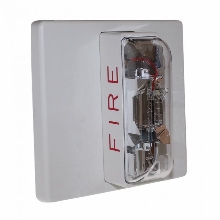 Wheelock RSS-24MCCH-FW Strobe, Xenon, Ceiling, White, Fire, Clear Lens, 115/177cd, Indoor