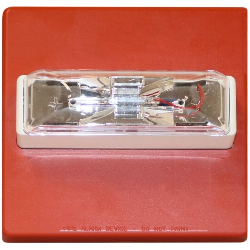 Wheelock Rss Outdoor Wheelock RSS-24MCWH-NR Strobe Red – FIRENOTIFIERDOTCOM, LLC