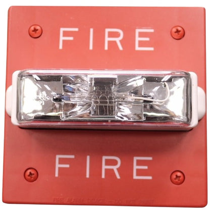 Wheelock RSSWP-24MCWH-FR 24Vdc Selectable 135/185 Wall Red
