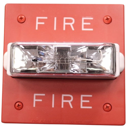 Wheelock RSSWP-24MCWH-FR 24Vdc Selectable 135/185 Wall Red