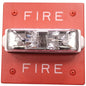 Wheelock RSSWP-24MCWH-FR 24Vdc Selectable 135/185 Wall Red