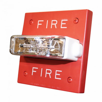 Wheelock RSSWP-24MCWH-FR 24Vdc Selectable 135/185 Wall Red