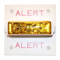 Wheelock RSSWPA-2475W-ALW Strobe Amber Lens Multi Candella White Body