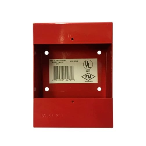 Fire-Lite SB-10 Surface Mount Backbox for BG-12 Pull Stations