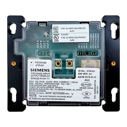 SIEMENS FDCIO422