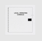 Simplex 4003-9830 Console Local Operator Surface