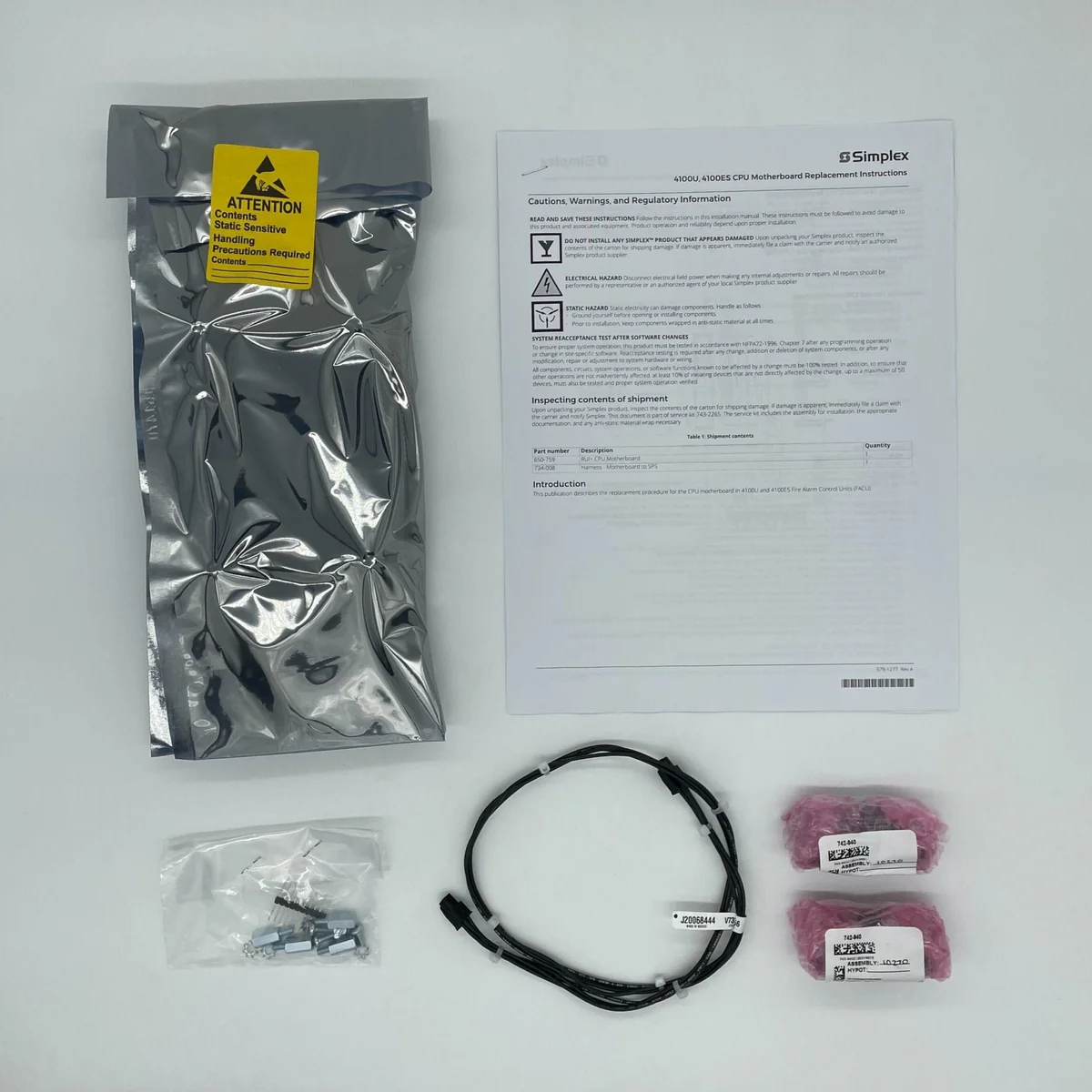SIMPLEX 743-2265 CPU Motherboard