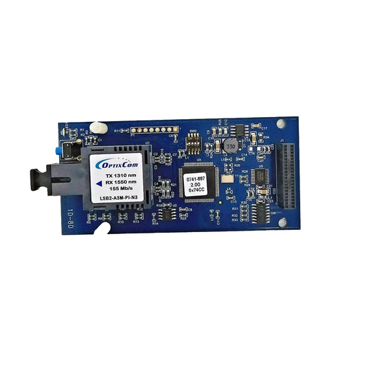 SIMPLEX 4007-6302 Card Right Port Single-Mode 4120 Dplex Fiber Media