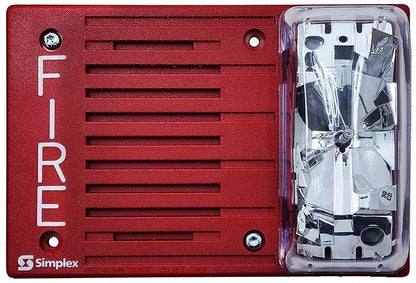 Simplex 4903-9253 Red Strobe, Wall Mount, 30 CD