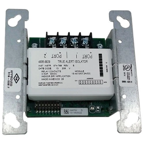 Simplex 4905-9929 Isolator Module Truealert