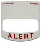 SIMPLEX 49VOC-WWALT Cover, White, "ALERT"
