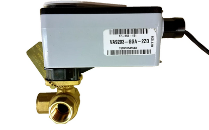 Johnson VG1845AD+923GGA 1/2" 3-Way Ball Valve 1.2CV 0-10V Control & Feedback