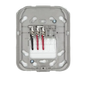 Fire-Lite WAV-WL SWIFT AV Base Wall Heat Detector, White