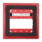 Wheelock WFPA-R Outdoor Weatherproof Kit Plate, Red
