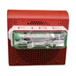 Wheelock ET70WP-24177C-FR Weatherproof Ceiling Strobe, Red