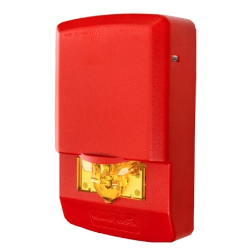 Wheelock LSTR3 LED Strobe, Red, 2W, Wall Mount,12/24V, 4CD