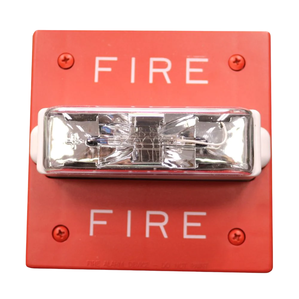 Wheelock Rss Rsa Wheelock RSS-2475W-FR Wall Mount Strobe, Red – FIRENOTIFIERDOTCOM, LLC