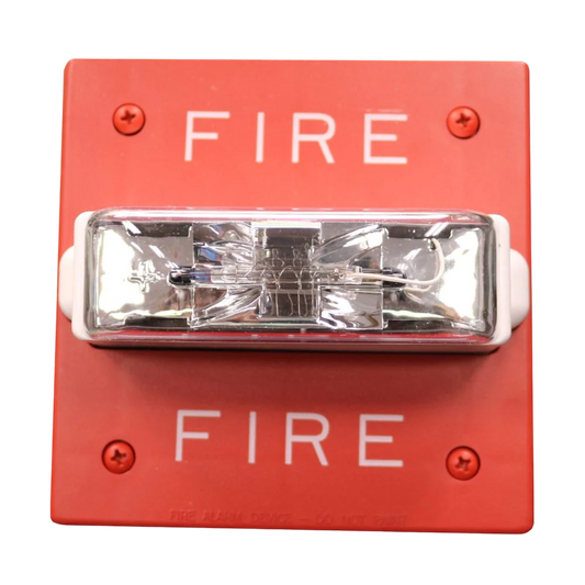 Wheelock RSS-2475W-FR Wall Mount Strobe, Red
