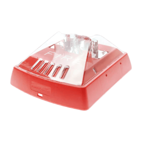 Wheelock STR Strobe, Red, Wall-Mount