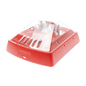 Wheelock STR Strobe, Red, Wall-Mount