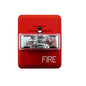 Wheelock ZNS-MCWH-FR Wall Mount Horn-Strobe, Red