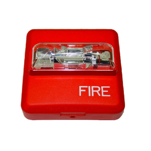 Wheelock ZRS-MCW-FR Wall Mount Strobe, Red