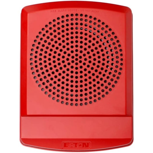 Wheelock LFHNKR3 Red with White “FIRE” Lettering, Horn-Strobe, Wall Mount, 24V