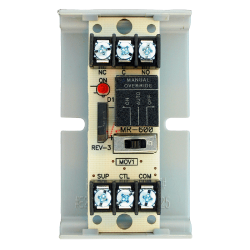 Edwards EST MR601/T Single SPDT Relay with LED, Switch