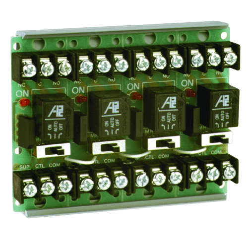 Edwards EST MR604/T Four-Position SPDT Relay with LEDs