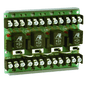Edwards EST MR604/T Four-Position SPDT Relay with LEDs