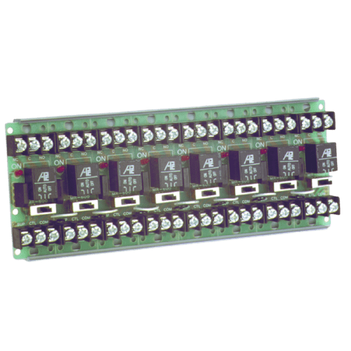 Edwards EST MR608/T Eight-Position SPDT Relay with LEDs