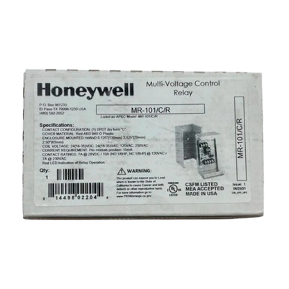 Honeywell MR-101/C/R Control Relay
