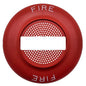 Wheelock ECHSG60-FR Grill Plate For Speaker Strobe Fire Red