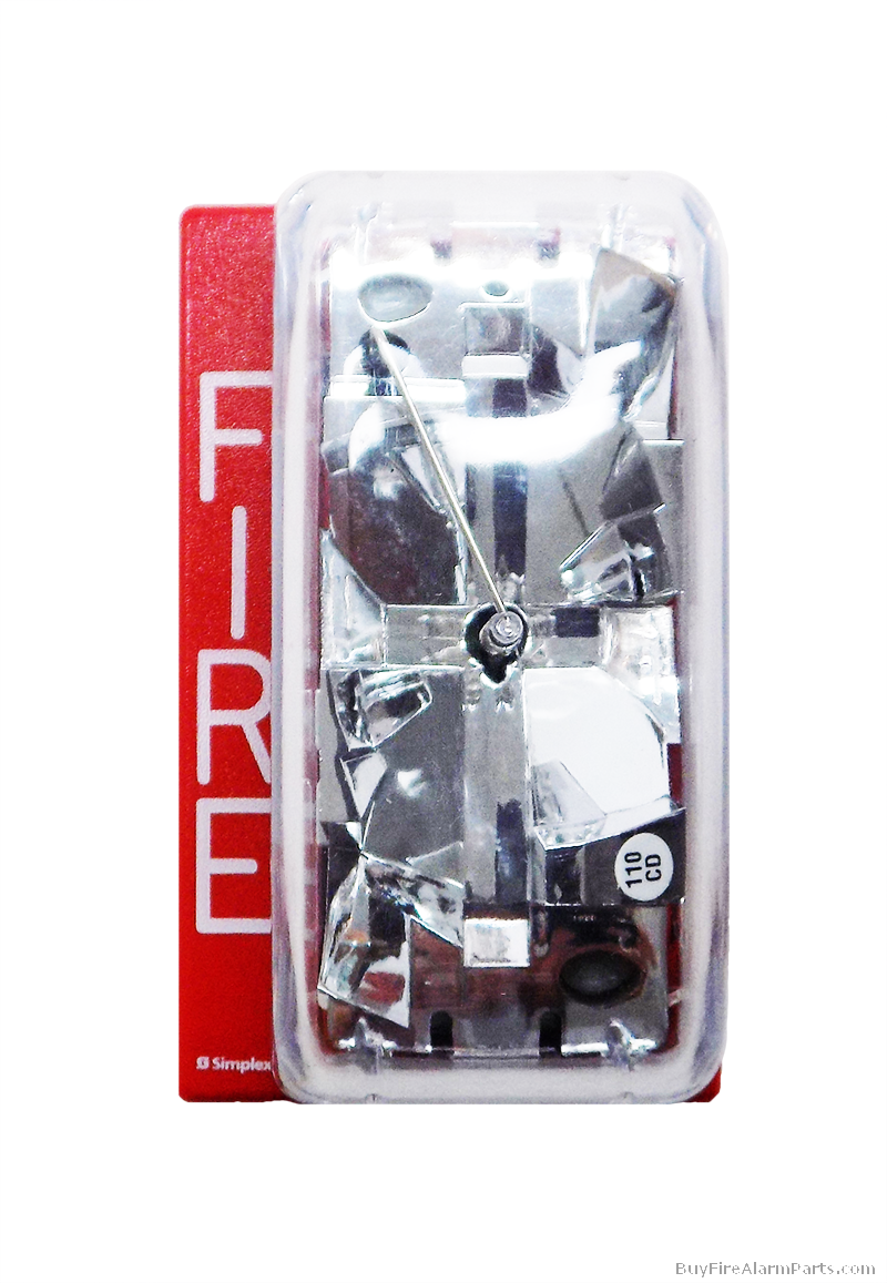 Simplex 4904-9175 Visible Strobe, Wall, Red, “FIRE”