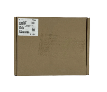 SIMPLEX 4007-9810 Modular Network Interface