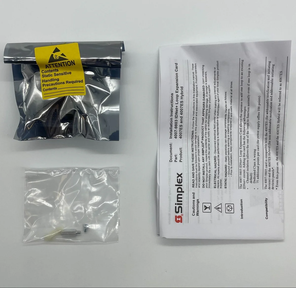 Simplex 4007-9803 IDNet 2 Loop Expansion Module