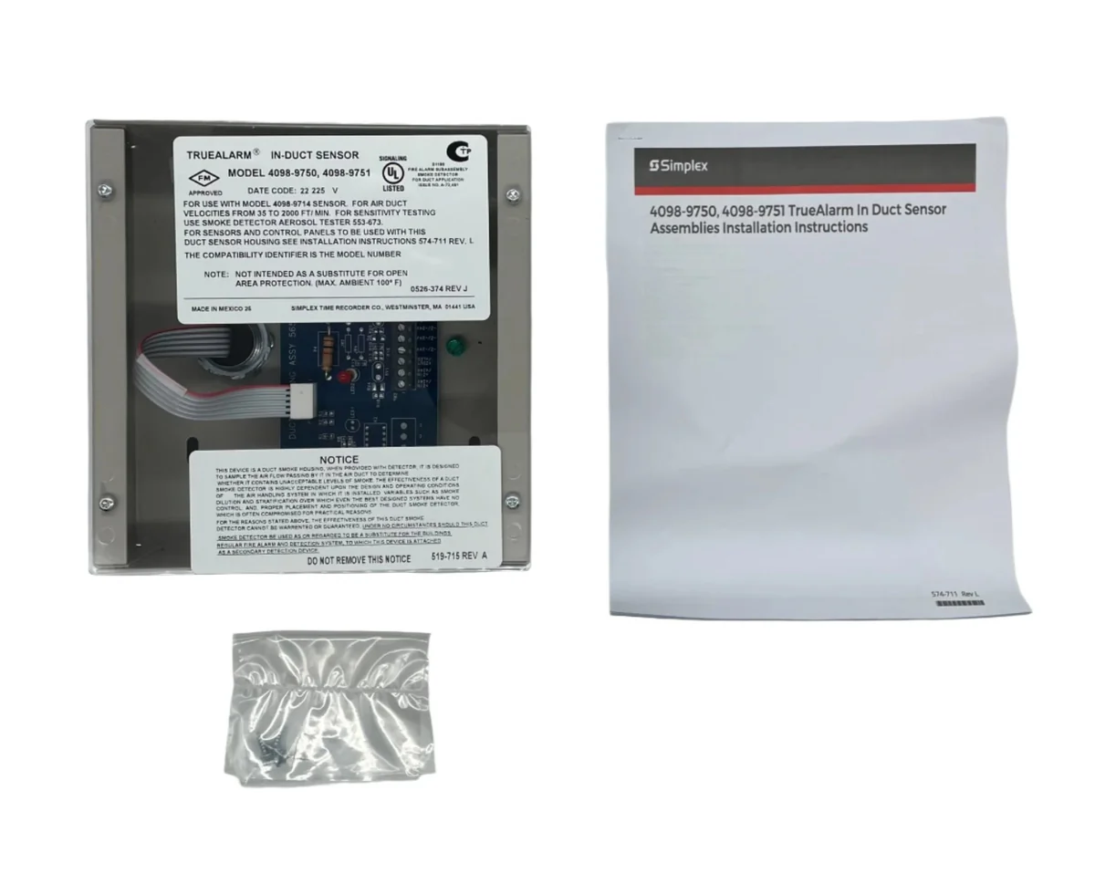 Simplex 4098-9750 SSD In-Duct Sensor