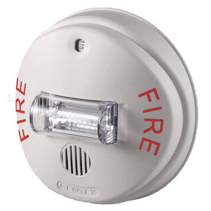 Potter CHS-24W Ceiling Selectable Horn/Strobe, White