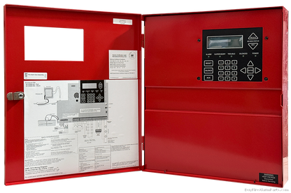 Gamewell-FCI GWF-7075 Intelligent Addressable FACP (Red Cabinet)
