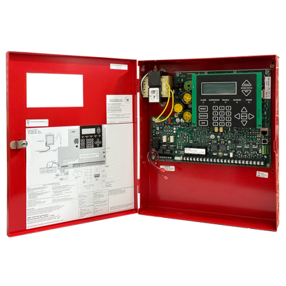 Gamewell-FCI GWF-7075 Intelligent Addressable FACP (Red Cabinet)