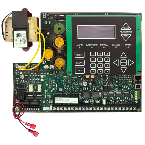 Gamewell-FCI GWF-7075 Intelligent Addressable FACP (Red Cabinet)